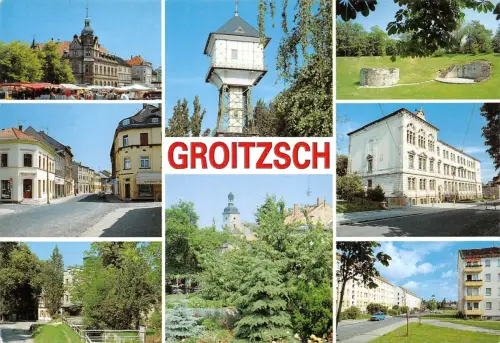 Groitzsch Mehrbildkarte Druckprobe ngl 187.211