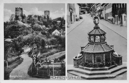 Kohren-Sahlis Mehrbildkarte gl1964 187.231