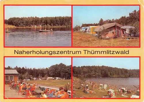 Thümmlitzwald Naherholungszentrum Mehrbildkarte gl 187.266