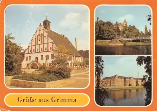 Grimma Mehrbildkarte gl1988 187.269
