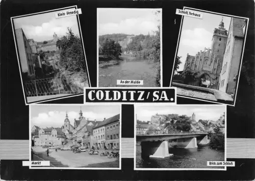 Colditz Mehrbildkarte gl1966 187.318
