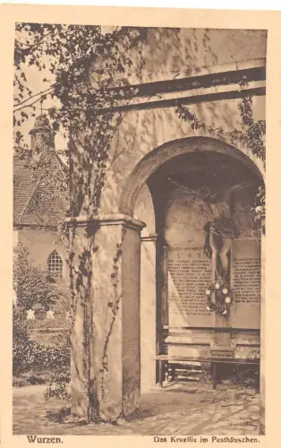 Wurzen Das Kruzifix im Pesthäuschen ngl 187.322