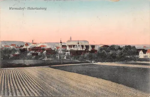 Wermsdorf-Hubertusburg Panorama gl1909 187.336