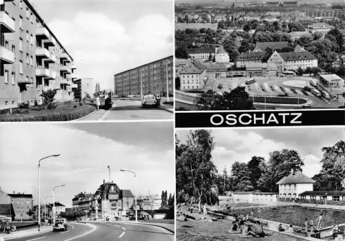 Oschatz i.Sa. Mehrbildkarte ngl 187.337