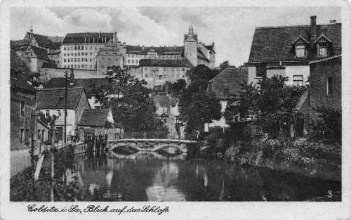 Colditz (Kr.Grimma), Blick auf das Schloß ngl 187.312