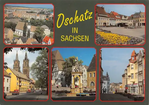 Oschatz Mehrbildkarte ngl 187.351