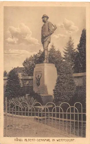 Wermsdorf König Albert-Denkmal gl1930 187.357
