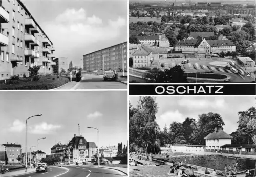 Oschatz Mehrbildkarte ngl 187.390