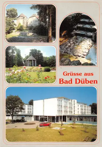 Bad Düben Mehrbildkarte ngl 187.407