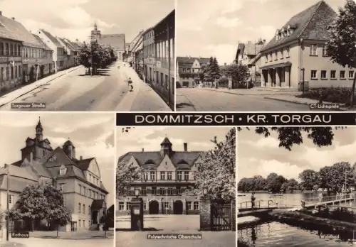 Dommitzsch Mehrbildkarte gl 187.411