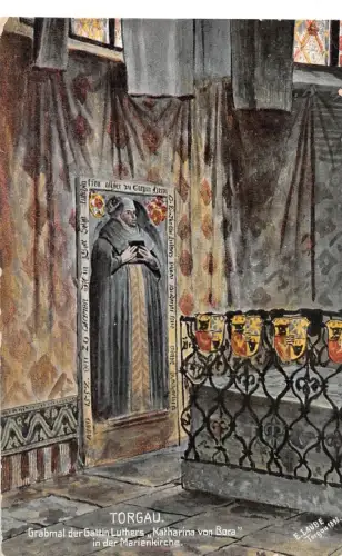 Torgau Grabmahl der Gattin Luthers gl1921 187.424