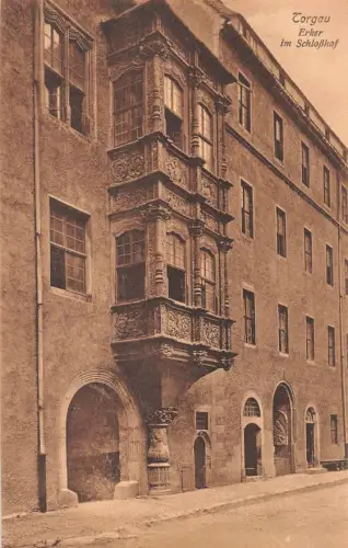 Torgau Erker im Schloßhof ngl 187.425