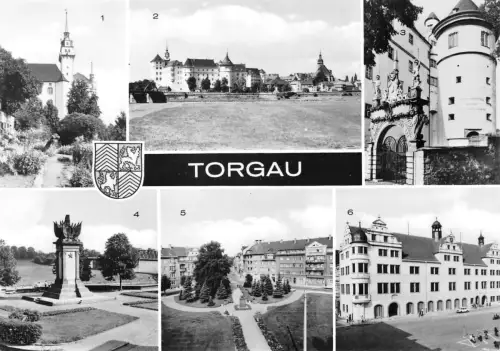 Torgau Mehrbildkarte ngl 187.434