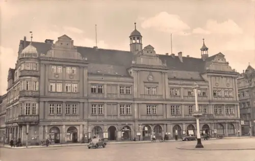Torgau Marktplatz mit Rathaus ngl 187.445