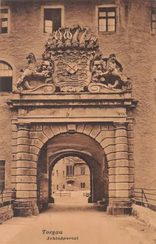 Torgau Schloßportal ngl 187.422