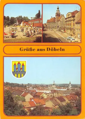 Döbeln Mehrbildkarte gl 187.481