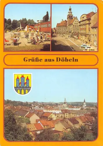 Döbeln Mehrbildkarte ngl 187.484