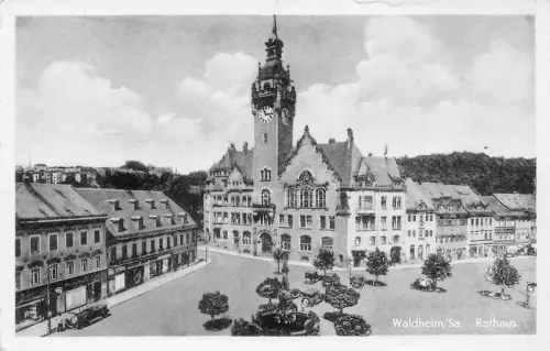 Waldheim i.Sa. Rathaus gl1961 187.505