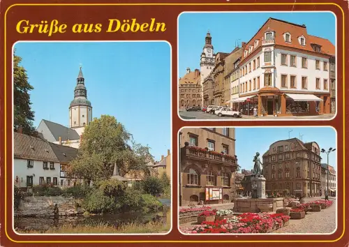Döbeln Mehrbildkarte gl 187.480
