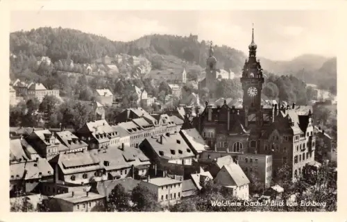 Waldheim i.Sa. Blick vom Eichberg gl1957 187.503