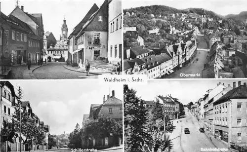 Waldheim i.Sa. Mehrbildkarte ngl 187.507