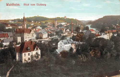Waldheim i.Sa. Blick vom Eichberg gl1911 187.520