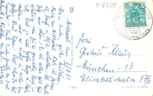 Waldheim i.Sa. Rathaus gl1961 187.522