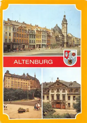 Altenburg Mehrbildkarte gl1990 187.541