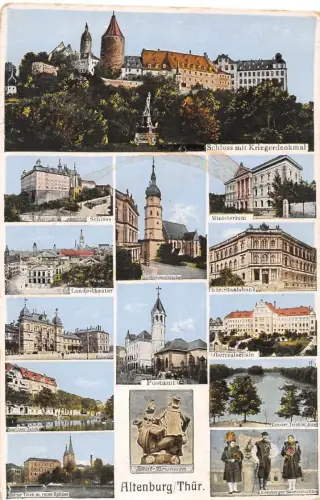 Altenburg Mehrbildkarte ngl 187.529