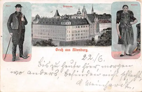 Altenburg Schloß, Trachten gl1904 187.550