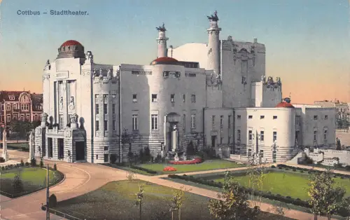 Cottbus Stadttheater gl1917 187.602