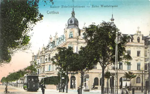 Cottbus Kaiser-Friedrichstraße REPRINT gl1978 187.604