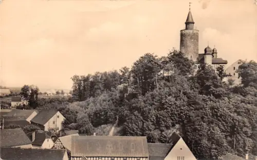 Posterstein Blick zur Burg gl 187.594