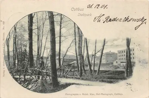 Cottbus Stadtpark gl1901 187.599