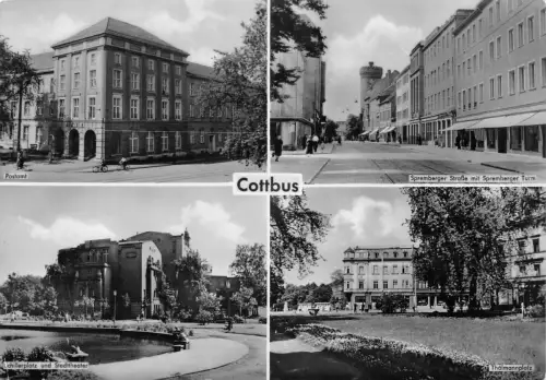 Cottbus Mehrbildkarte gl1960 187.610
