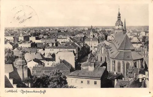 Cottbus Gesamtansicht feldpgl1939 187.634