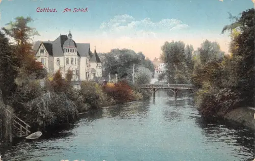 Cottbus Am Schloß feldpgl1916 187.628