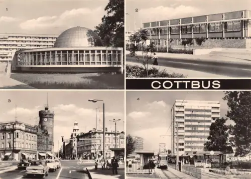 Cottbus Mehrbildkarte gl1978 187.605