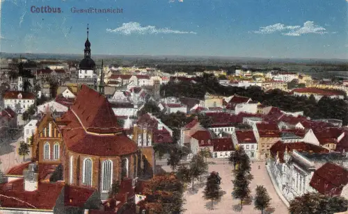 Cottbus Gesamtansicht gl1919 187.644