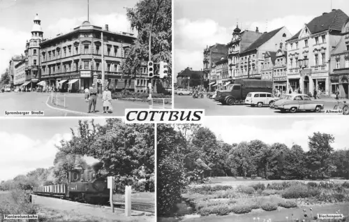 Cottbus Mehrbildkarte gl1969 187.652