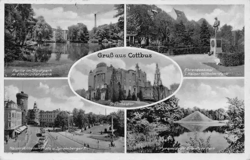 Cottbus Mehrbildkarte feldpgl1941 187.651