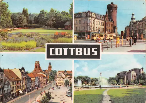 Cottbus Mehrbildkarte ngl 187.699