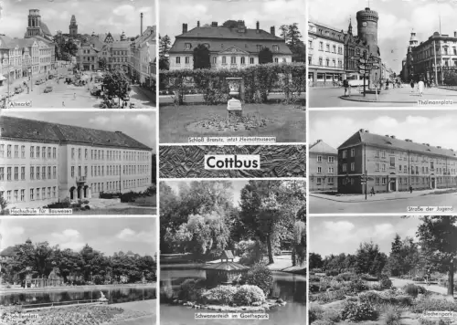 Cottbus Mehrbildkarte gl 187.716