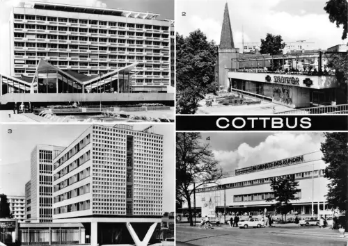 Cottbus Mehrbildkarte gl1978 187.710