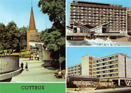 Cottbus Mehrbildkarte ngl 187.722