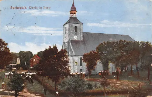 Burg (Spreewald) Kirche in Burg gl1923 187.738