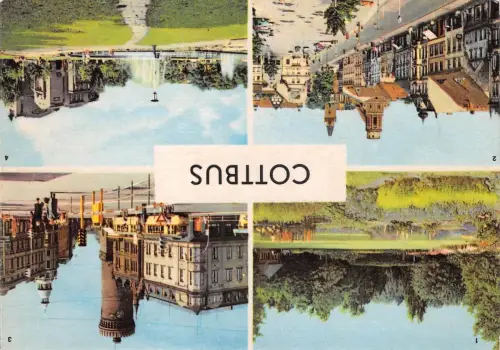 Cottbus Mehrbildkarte ngl 187.725