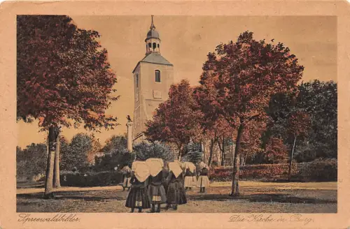 Burg (Spreewald) Die Kirche in Burg ngl 187.737