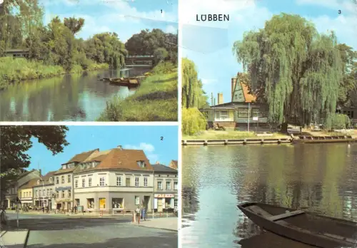 Lübben (Spreewald) Mehrbildkarte gl1981 187.746