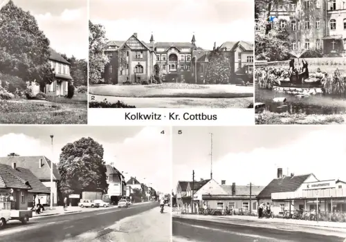 Kolkwitz (Kr. Cottbus) Mehrbildkarte gl1982 187.741